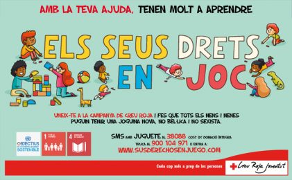 Campanya de recollida de joguines per a la Creu Roja