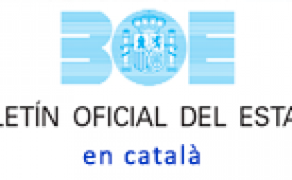 La Generalitat renova el conveni amb l´Estat per a la publicació en català de lleis i normativa estatal al BOE