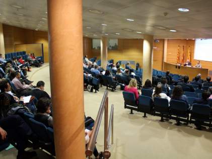 Prop de cent persones assisteixen  a la sessió inaugural del cicle de conferències sobre dret processal civil # 1