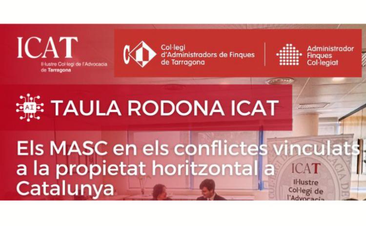 El Col·legi programa una taula rodona sobre MASC i propietat horitzontal