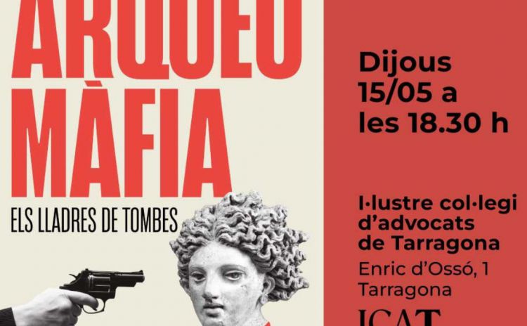 L’ICAT acull la presentació del llibre de Marc Balcells ‘Arqueomàfia’