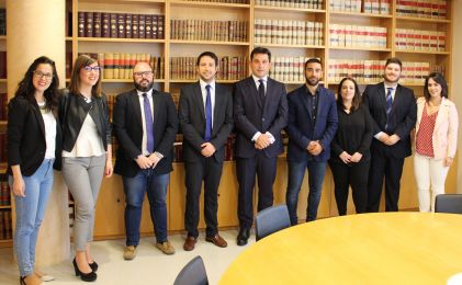 Presa de possessió de la nova junta del Grup d’Advocats Joves de Tarragona