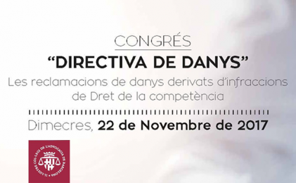 Congrés ‘Directiva de Danys’