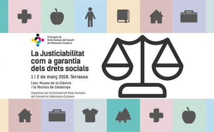 III Congrés de Drets Humans de l’Advocacia Catalana