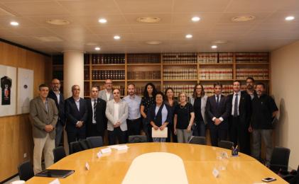 Els col·legis professionals de Tarragona i la rectora de la URV es reuneixen per compartir i defensar interessos comuns