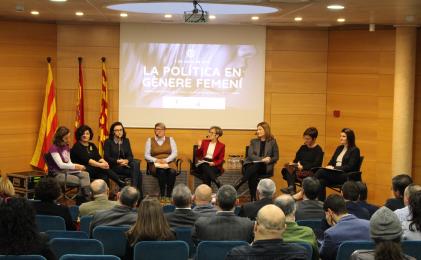 L´ICAT organitza la taula rodona `La política en gènere femení` amb motiu del Dia Internacional de la Dona