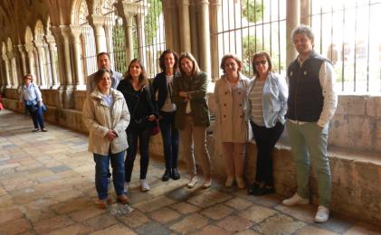 Laura Pinyol, autora de `El risc més gran`, participa d’una trobada amb el club de lectura de l´advocacia de Tarragona