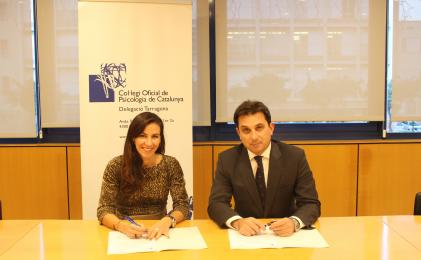 El Col·legi de l´Advocacia de Tarragona i el Col·legi de Psicologia de Catalunya signen un conveni de col·laboració
