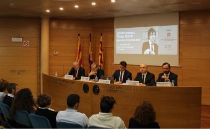 Inaugurat el congrés homenatge al jurista Manuel Miranda que organitzen l’ICAT i la URV