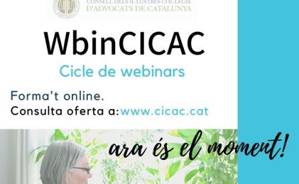 El CICAC ofereix formació online gratuïta