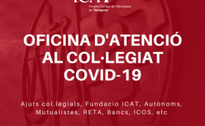 L’ICAT impulsa un paquet de mesures per minimitzar els riscos sobre la salut i l’impacte econòmic de la COVID-19