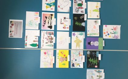 Els infants de l´ICAT han participat a la tercera edició del Concurs de Dibuix de Nadal