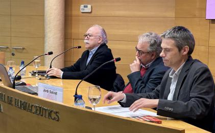 Josep-Lluís Carod-Rovira presenta a la seu de l’ICAT ‘La veritat del cas Comorera’, el darrer llibre de l’Antoni Batista