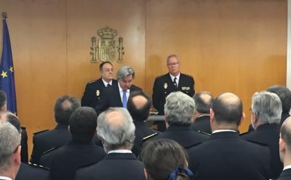 Acte de presentació del Comissari, Sr. Jorge García García, com a Cap Provincial del Cos Nacional de Policia a Tarragona
