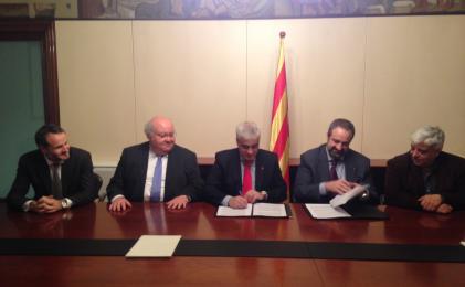 Signat el conveni del Torn d´Ofici i Assistència al Detingut per a l´any 2016